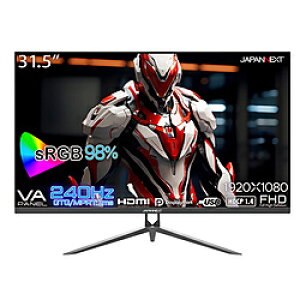 JAPANNEXT JN-V315G240FHDR Q[~Oj^[ m31.5^ /tHD(1920×1080) /Ch /120Hzn JN-V315G240FHDR