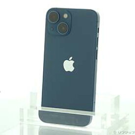 【中古】Apple(アップル) iPhone13 mini 128GB ブルー MLJH3J／A SIMフリー【291-ud】