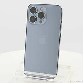 【中古】Apple(アップル) iPhone13 Pro 128GB シエラブルー MLUK3J／A SIMフリー【291-ud】