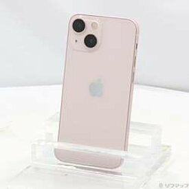【中古】Apple(アップル) iPhone13 mini 128GB ピンク MLJF3J／A SIMフリー【291-ud】