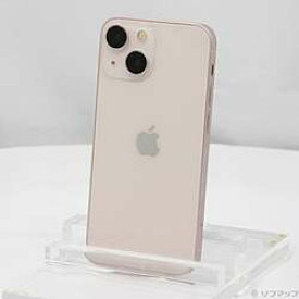 【中古】Apple(アップル) iPhone13 mini 256GB ピンク MLJL3J／A SIMフリー【291-ud】