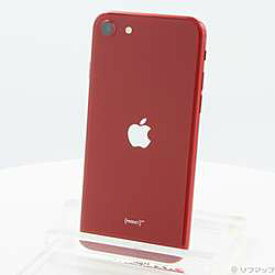 【中古】Apple(アップル) iPhone SE 第3世代 64GB プロダクトレッド MMYE3J／A SIMフリー【291-ud】