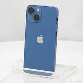 【中古】Apple(アップル) セール対象品 iPhone13 mini 128GB ブルー MLJH3J／A SIMフリー【291-ud】