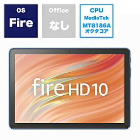 Amazon(アマゾン) Fireタブレット Fire HD 10(第13世代) ブラック B0BL5M5C4K ［10.1型 /Wi-Fiモデル /ストレージ：64GB］ B0BL5M5C4K