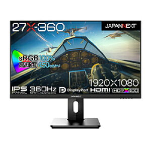 JAPANNEXT JN-360IPS27FHDR-HSP Q[~Oj^[ 27X-360 m27^ /tHD(1920×1080) /Ch /144Hzn JN-360IPS27FHDR-HSP