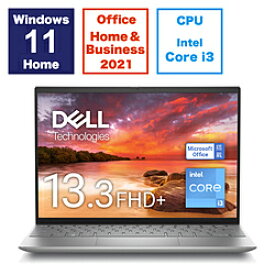 DELL(デル) ノートパソコン Inspiron 13 5330 プラチナシルバー MI533-DWHBCS ［13.3型 /Windows11 Home /intel Core i3 /メモリ：8GB /SSD：256GB /Office HomeandBusiness Premium /日本語版キーボード /2023年秋冬モデル］ MI533DWHBCS