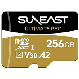 SUNEAST ULTIMATE PRO GOLD Series microSDXC カード 256GB SUNEAST ULTIMATE PRO（アルティメイトプロ） SE-MSDU1256B185 ［Class10 /256GB］ SE-MSDU1256B185