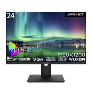 JAPANNEXT USB-Cڑ PCj^[ JN-IPS24WUXGAR-C m24^ /WUXGA(1920×1200j /Ch /200Hzn JN-IPS24WUXGAR-C