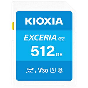 KIOXIA yT[rXtzSDXC ABeE4K^ΉSDJ[h EXCERIAiGNZAj KSDU-B512GBK mClass10 /512GBn KSDUB512GBK y864z