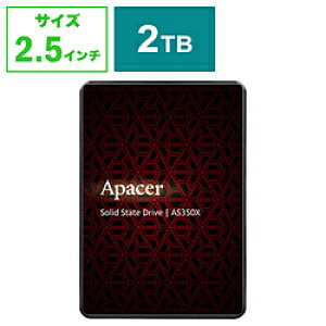 APACER SSD SATAڑ AS350X AP2TBAS350XR-1 m2TB /2.5C`n AP2TBAS350XR1