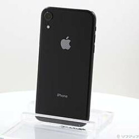 【中古】Apple(アップル) iPhoneXR 128GB ブラック MT0G2J／A SIMフリー【291-ud】