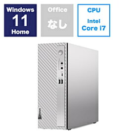 Lenovo(レノボジャパン) 90VT005BJP デスクトップパソコン IdeaCentre 3i Gen 8 グレー ［モニター無し /intel Core i7 /メモリ：16GB /SSD：1TB /2024年1月モデル］ 90VT005BJP