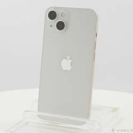 【中古】Apple(アップル) セール対象品 iPhone13 128GB スターライト MLND3J／A SIMフリー【291-ud】