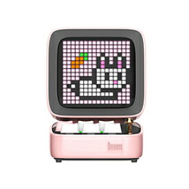 DIVOOM ブルートゥーススピーカー Ditoo Pro Pink 90100058207 ［Bluetooth対応］ 90100058207