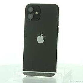 【中古】Apple(アップル) iPhone12 128GB ブラック MGHU3J／A SIMフリー【291-ud】