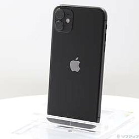 【中古】Apple(アップル) iPhone11 128GB ブラック MWM02J／A SIMフリー【291-ud】