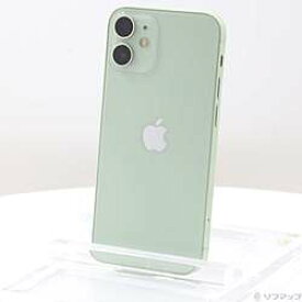 【中古】Apple(アップル) iPhone12 mini 64GB グリーン MGAV3J／A SIMフリー【291-ud】