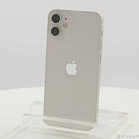 【中古】Apple(アップル) iPhone12 mini 64GB ホワイト MGA63J／A SIMフリー【291-ud】