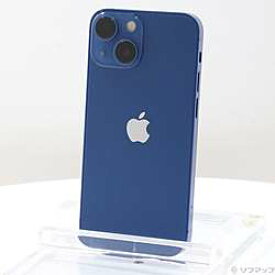 【中古】Apple(アップル) iPhone13 mini 128GB ブルー MLJH3J／A SIMフリー【291-ud】