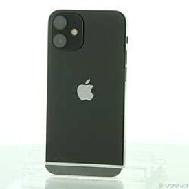 【中古】Apple(アップル) iPhone12 mini 64GB ブラック 3H475J／A SIMフリー【291-ud】