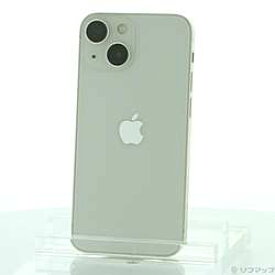 【中古】Apple(アップル) セール対象品 iPhone13 mini 128GB スターライト MLJE3J／A SIMフリー【291-ud】