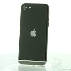 【中古】Apple(アップル) iPhone SE 第2世代 64GB ブラック MX9R2J／A SIMフリー【291-ud】