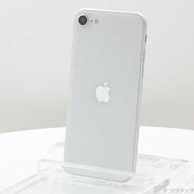 【中古】Apple(アップル) iPhone SE 第2世代 128GB ホワイト MXD12J／A SIMフリー【291-ud】