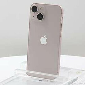 【中古】Apple(アップル) iPhone13 mini 128GB ピンク MLJF3J／A SIMフリー【291-ud】