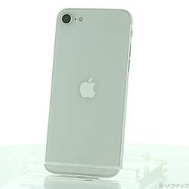 【中古】Apple(アップル) iPhone SE 第2世代 64GB ホワイト NX9T2J／A SIMフリー【291-ud】