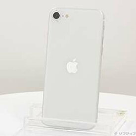 【中古】Apple(アップル) iPhone SE 第2世代 128GB ホワイト NXD12J／A SIMフリー【291-ud】