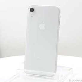 【中古】Apple(アップル) iPhoneXR 256GB ホワイト MT0W2J／A SIMフリー【291-ud】