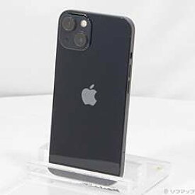 【中古】Apple(アップル) セール対象品 iPhone13 128GB ミッドナイト MLNC3J／A SIMフリー【291-ud】
