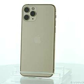 【中古】Apple(アップル) iPhone11 Pro 256GB ゴールド MWC92J／A SIMフリー【291-ud】
