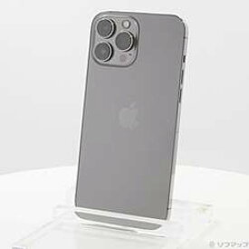 【中古】Apple(アップル) iPhone13 Pro Max 256GB グラファイト MLJ83J／A SIMフリー【291-ud】