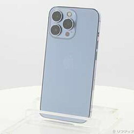 【中古】Apple(アップル) iPhone13 Pro 128GB シエラブルー MLUK3J／A SIMフリー【291-ud】