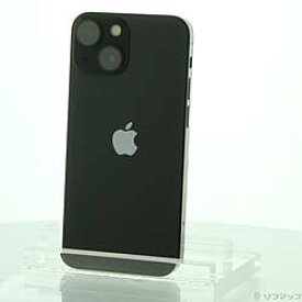 【中古】Apple(アップル) セール対象品 iPhone13 mini 128GB ミッドナイト MLJC3J／A SIMフリー【291-ud】