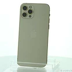 【中古】Apple(アップル) iPhone12 Pro 128GB ゴールド MGM73J／A SIMフリー【291-ud】