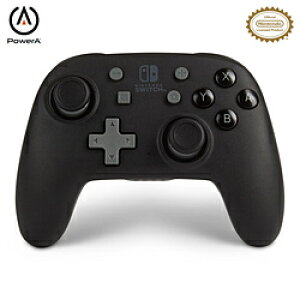 �A�R�E�u�����Y�E�W���p�� PowerA �i�m�E�G���n���X�h�E���C�����X�R���g���[���[ for Nintendo Switch - �u���b�N �W�������������T�C�Y�y�������K�i 2�N�ۏ؁z