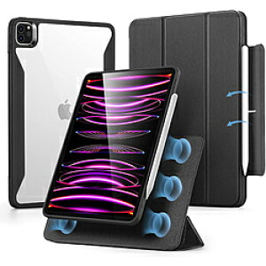 ESR 12.9インチ iPad Pro (第6/5世代)用 Rebound ハイブリッドケース360 ESR ラギッドブラック ESRReboundHybridCase360foriPadPro12.9 ReboundHybrid360