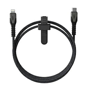 UAG KEVLAR CORE USB-C to ���C�g�j���O POWER �P�[�u�� �u���b�N/�O���C UAG-CBL-CL-BK/GY UAG-CBL-CL-BK/GY �y864�z