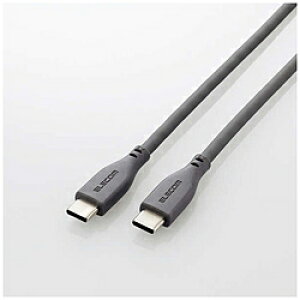 ELECOM(GR) ^CvC P[u USB Type C to Type C 1.5m PD 100W VR 炩 MPACC5PSS15GY y864z