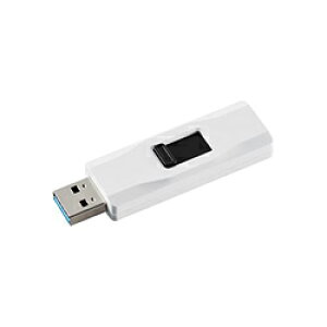 ELECOM(�G���R��) USB������ (Mac/Windows11�Ή�) �z���C�g MF-UYB3128GWH �m128GB /USB TypeA /USB3.2 /�X���C�h���n MFUYB3128GWH �y864�z [�U���s��]