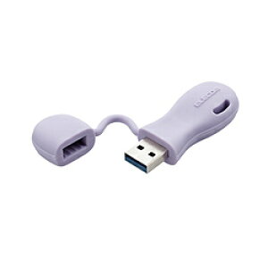 ELECOM(�G���R��) USB������ �q�ǂ�����(Mac/Windows11�Ή�) �p�[�v�� MF-JRU3032GPU �m32GB /USB TypeA /USB3.2 /�L���b�v���n MFJRU3032GPU �y864�z
