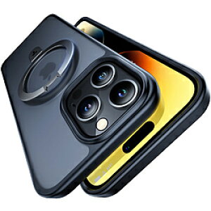 TORRASgX UPRO Ostand Matte Case for iPhone 14 Pro P[X g[X ubN X00RP118B034