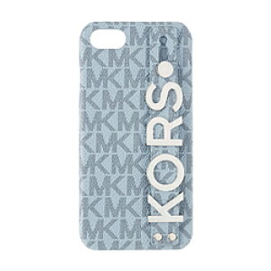 �}�C�P���R�[�X MICHAEL KORS - Slim Wrap Case Stand �� Ring for iPhone SE �i��3����j/iPhone SE �i��2����j [ Pale Blue Admiral ] MKSRPBAWPIP2247 �y864�z