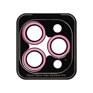 HAMEE �miPhone 15 Pro/15 Pro Max��p�niFace �J���������Y�J�o�[ Neo iFace �l�I�s���N 41-967140 15PIFACELENSNPN �y852�z