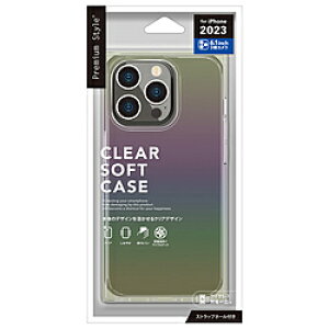 PGA iPhone 15 Pro �\�t�g�P�[�X Premium Style �I�[���� PG-23BTP04AR PG23BTP04AR