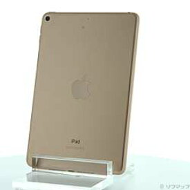 【中古】Apple(アップル) iPad mini 第5世代 256GB ゴールド MUU62J／A Wi-Fi【291-ud】