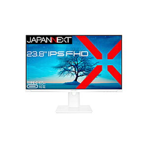 JAPANNEXT USB-Cڑ PCj^[ zCg JN-IPS2381FHDR-C65W-HSP-W m23.8^ /tHD(1920×1080) /Chn JNIPS2381FHDRC65W