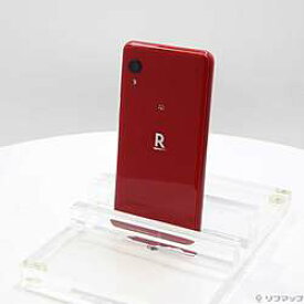 【中古】楽天 Rakuten Mini 32GB クリムゾンレッド C330 SIMフリー【291-ud】